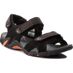 Sandały HI-TEC - Monilo AVSSS18-HT-01-Q2 Black/Orange/Mid Grey. Czarne sandały męskie Hi-tec, z materiału. W wyprzedaży za 119.00 zł.