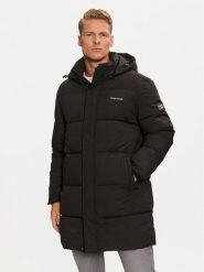 Guess Jeans Kurtka zimowa M4BL26 WGII2 Czarny Regular Fit. Czarne kurtki męskie Guess Jeans, na zimę, m, z aplikacjami, z jeansu, bez ramiączek, bez kaptura. Za 580.30 zł.