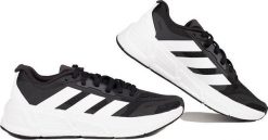 Buty męskie do biegania adidas Questar 2 czarne IF2229 46 2/3. Czarne buty do biegania męskie ADIDAS, bez wzorów, bez zapięcia, do biegania. Za 450.83 zł.