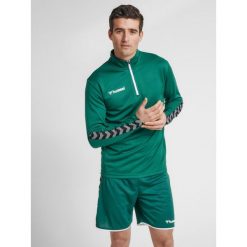Bluza Hummel demi-zip hmlAUTHENTIC. Białe bluzy nierozpinane męskie HUMMEL, xl, bez wzorów, sportowe, bez ramiączek, bez kaptura. W wyprzedaży za 165.50 zł.