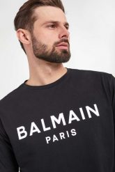 T-shirt męski BALMAIN. T-shirty męskie Balmain, m, bez wzorów, bez kołnierzyka, bez ramiączek. W wyprzedaży za 1,325.35 zł.