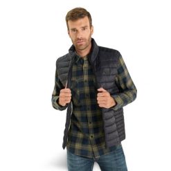 Kurtka puchowa bez rękawów Le Temps des cerises Ocroz. Czarne kurtki męskie Le Temps Des Cerises, m, bez wzorów, z puchu, bez ramiączek, bez kaptura. Za 255.00 zł.