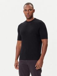 Armani Exchange Sweter XM001924 AF18947 UC001 Czarny Slim Fit. Czarne kardigany męskie Armani Exchange, m, bez wzorów, z wiskozy, bez ramiączek. Za 459.99 zł.