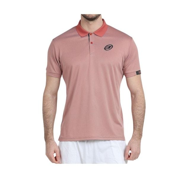 Bullpadel Unete Polo Shirt. Brązowe koszulki polo męskie bullpadel, bez wzorów, sportowe, bez kołnierzyka, bez ramiączek. W wyprzedaży za 186.90 zł.