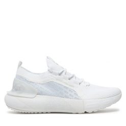 Buty do biegania Under Armour. Białe buty do biegania męskie Under Armour, bez wzorów, bez zapięcia, do biegania. Za 649.99 zł.