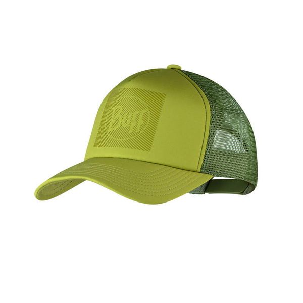 Czapka Buff Trucker Cap. Zielone czapki męskie Buff, bez wzorów, sportowe. W wyprzedaży za 62.96 zł.