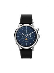 Timex Zegarek Marlin TW2W51200 Niebieski. Niebieskie, analogowe zegarki męskie Timex. Za 709.99 zł.