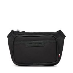 Saszetka nerka Tommy Hilfiger. Czarne saszetki męskie Tommy Hilfiger, bez wzorów, małe. Za 249.99 zł.