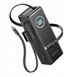 "EcoFlow RAPID Powerbank" 25000 mAh, 170 W (įmontuoti 100 W kabeliai). Powerbanki ECOFLOW. Za 360.66 zł.