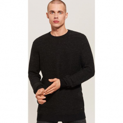 Sweter - Czarny. Czarne swetry męskie House. Za 89.99 zł.