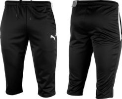 Puma Spodnie męskie Puma teamLIGA Training 3/4 Pants 657271 03 S. Długie spodnie sportowe męskie Puma, bez wzorów. Za 173.34 zł.