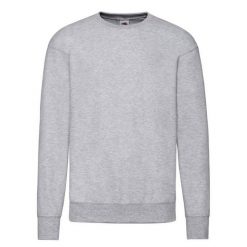Lekka Męska Bluza Z Kapturem. Szare bluzy nierozpinane męskie Fruit of the Loom, l, bez wzorów, bez ramiączek, z kapturem. Za 57.99 zł.
