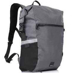 Sakwa rowerowa boczna na bagażnik plecak 2w1 Rhinowalk X20601. Szare plecaki męskie RHINOWALK, bez wzorów. Za 279.00 zł.