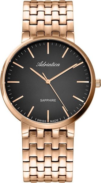 Zegarek Adriatica Zegarek męski Adriatica A1281.9116Q różowe złoto. Czerwone zegarki męskie Adriatica, złote. Za 940.00 zł.