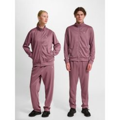 Bluza Hummel Pulse. Fioletowe bluzy nierozpinane męskie HUMMEL, xl, bez wzorów, z dresówki, sportowe, bez ramiączek, bez kaptura. Za 286.50 zł.