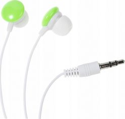 Vivanco earphones SR3, green (34885). Zielone słuchawki douszne VIVANCO. Za 55.57 zł.