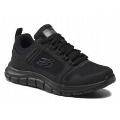 BUTY męskie SKECHERS TRACK 232001-BBK czarne 40. Czarne buty sportowe na co dzień męskie Skechers, m, bez wzorów, bez ramiączek, bez kaptura. Za 219.99 zł.