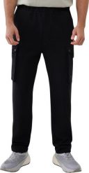 Spodnie męskie 4F CAS M0990 czarne 4FWSS25TTROM0990 20S 2XL. Czarne długie spodnie sportowe męskie 4f, bez wzorów. Za 179.85 zł.