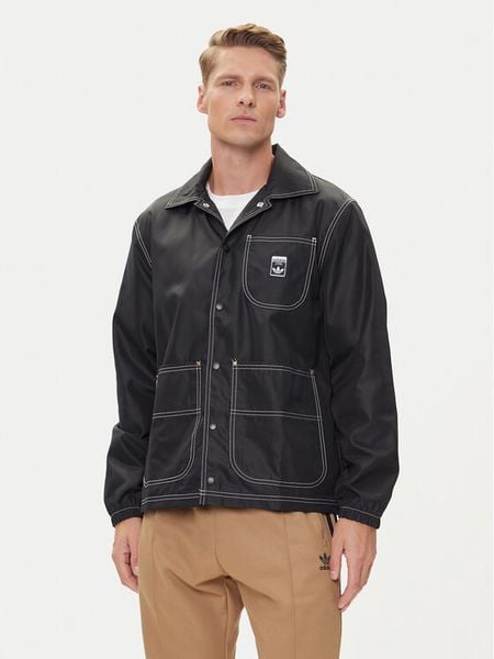 Adidas Kurtka przejściowa Wabash JW0174 Czarny Regular Fit. Czarne kurtki męskie ADIDAS, m, bez wzorów, z syntetyku, bez ramiączek, bez kaptura. Za 279.99 zł.