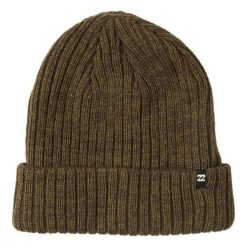 Czapka zimowa męska Billabong Arcade Beanie. Zielone czapki męskie Billabong, na zimę, bez wzorów, sportowe. W wyprzedaży za 57.00 zł.