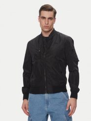 Schott NYC Kurtka bomber Airstar Czarny Regular Fit. Czarne kurtki męskie Schott NYC, m, bez wzorów, z syntetyku, bez ramiączek, bez kaptura. Za 439.99 zł.