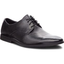 Półbuty CLARKS - Bampton Cap 261354027 Black Leather. Eleganckie półbuty męskie Clarks. W wyprzedaży za 219.00 zł.
