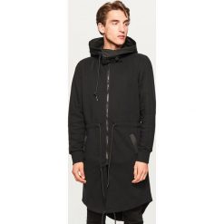Bluza parka z kapturem - Czarny. Bluzy nierozpinane męskie marki Reserved. W wyprzedaży za 79.99 zł.