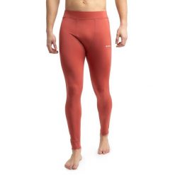 Męskie trekkingowe legginsy termoaktywne Siroko Cornice. Czerwone bielizna termoaktywna męska SIROKO, l, bez wzorów, z tkaniny, bez ramiączek, trekkingowe. Za 106.00 zł.