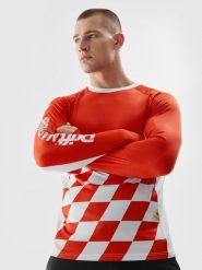 4F Longsleeve funkcyjny regular uniseks 4F x Drift Masters XL. Czerwone t-shirty sportowe męskie 4f, m, bez wzorów, z dzianiny, sportowe, bez ramiączek. W wyprzedaży za 99.99 zł.
