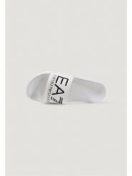 EA7 Emporio Armani Klapki 7X000108 AF15118 U0001 Biały. Białe klapki i japonki męskie EA7 Emporio Armani, bez wzorów, z tworzywa sztucznego. Za 149.99 zł.