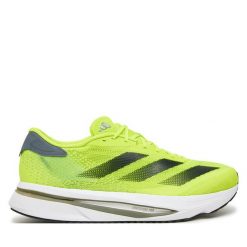 Buty do biegania adidas. Zielone buty do biegania męskie ADIDAS, bez wzorów, bez zapięcia, do biegania. Za 599.99 zł.