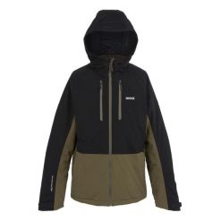 Męska Kurtka Zimowa Highton Stretch III. Brązowe kurtki męskie Regatta, na zimę, m, bez wzorów, z puchu, sportowe, bez ramiączek, bez kaptura. Za 156.99 zł.