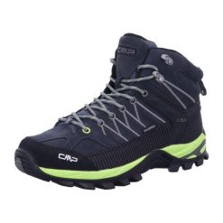 Buty trekkingowe męskie CMP Rigel Mid Trekking Wp. Czarne buty trekkingowe męskie CMP, bez wzorów, z materiału, bez zapięcia, trekkingowe. W wyprzedaży za 399.99 zł.