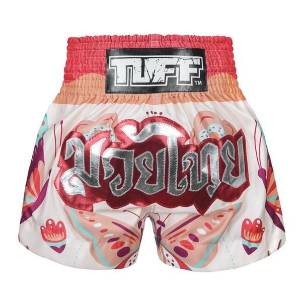 Spodenki treningowe TUFF The Candy Wings. Białe szorty sportowe męskie TUFF, bez wzorów, sportowe. Za 149.00 zł.