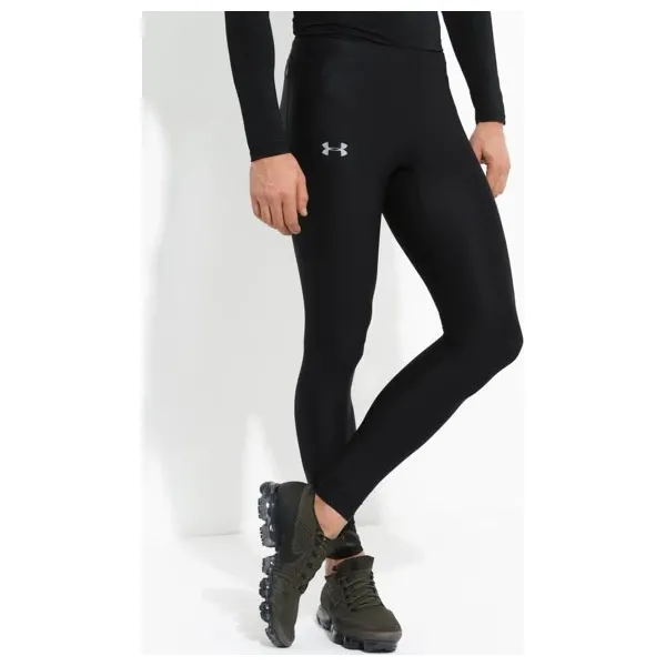 Under Armour Leggings Run True Heatgear Tight , czarny, rozmiar M. Czarne bielizna termoaktywna męska Under Armour, m, bez wzorów, z bawełny, bez ramiączek, climacool (adidas). W wyprzedaży za 129.99 zł.