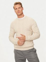 United Colors Of Benetton Sweter 1335U107G Beżowy Regular Fit. Brązowe kardigany męskie United Colors Of Benetton, m, bez wzorów, z syntetyku, bez ramiączek. Za 269.99 zł.