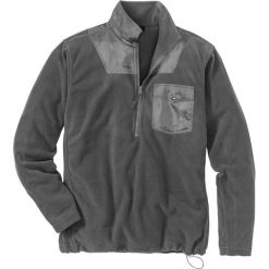 Bluza z polaru z zamkiem Regular Fit bonprix antracytowy. Bluzy z polaru męskie marki bonprix. Za 59.99 zł.