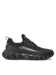EA7 Emporio Armani Sneakersy X8X106 XK262 N763 Czarny. Czarne buty sportowe na co dzień męskie EA7 Emporio Armani, m, bez wzorów, z materiału, bez ramiączek, bez kaptura. Za 549.99 zł.