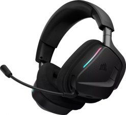 Corsair VOID v2 MAX WIRELESS Zestaw słuchawkowy Bezprzewodowy Opaska na głowę Gaming Bluetooth Czarny. Czarne słuchawki bluetooth CORSAIR. Za 722.24 zł.