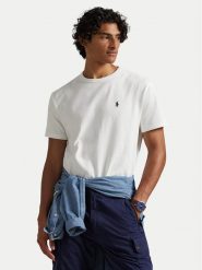 Polo Ralph Lauren T-Shirt Classics 710811284002 Biały Regular Fit. Białe koszulki polo męskie Polo Ralph Lauren, m, bez wzorów, z bawełny, bez kołnierzyka, bez ramiączek. Za 269.99 zł.