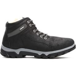 Czarne Trapery Package Tour. Czarne buty zimowe męskie marki Born2be. Za 99.99 zł.