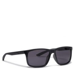 Okulary przeciwsłoneczne Nike. Czarne okulary przeciwsłoneczne męskie Nike, bez wzorów. Za 249.99 zł.