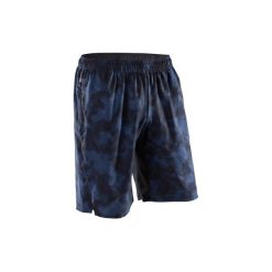 Spodenki FST500. Szare szorty męskie DOMYOS, z materiału. W wyprzedaży za 49.99 zł.