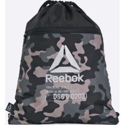 Reebok - Plecak. Szare plecaki męskie Reebok, z materiału. W wyprzedaży za 49.90 zł.