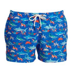 Szorty kąpielowe męskie Funky Trunks Shorty Shorts Short. Niebieskie kąpielówki męskie FUNKY TRUNKS, m, bez wzorów. Za 209.99 zł.