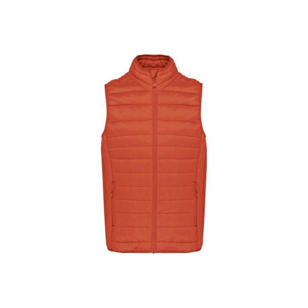 Lekka kurtka puchowa bez rękawów Kariban. Brązowe kurtki męskie KARIBAN, m, bez wzorów, z puchu, bez ramiączek, bez kaptura. Za 247.00 zł.