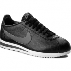 Buty NIKE - Classic Cortez Leather 749571 011 Black/Dark Grey/White. Buty sportowe na co dzień męskie Nike. W wyprzedaży za 289.00 zł.