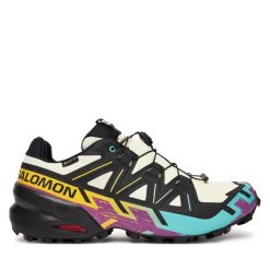 Buty do biegania Salomon. Żółte buty do biegania męskie Salomon, bez wzorów, z gore-texu, bez zapięcia, do biegania, salomon speedcross, gore-tex. Za 639.99 zł.