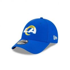 Czapka z daszkiem New Era NFL Los Angeles Rams. Niebieskie czapki męskie New Era, bez wzorów, sportowe. Za 177.00 zł.