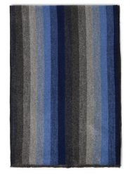 GRAAF Szalik męski Mężczyźni wiskoza niebieski|wielokolorowy w paski, ONE SIZE. Niebieskie szaliki męskie GRAAF, bez wzorów, z wiskozy, eleganckie. Za 179.95 zł.